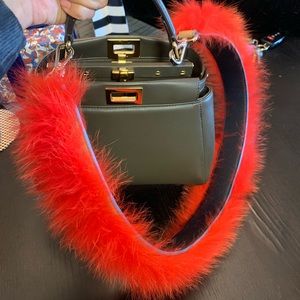 FENDI FOX FUR STRAP (NEW)